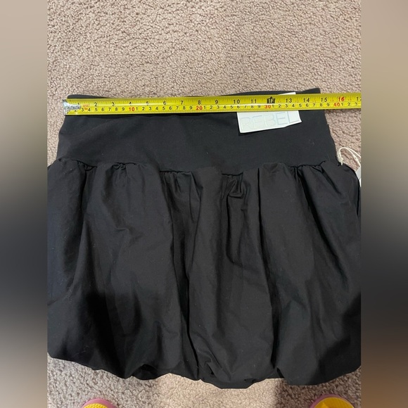 PROJECT REBEL Bubble Hem Mini Pleated Skirt - Picture 6 of 10